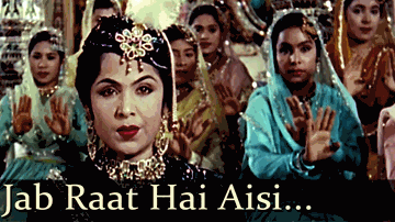 Jab Raat Hai Aisi Matwaali Lyrics - Dilip Kumar | Madhubala | Prithviraj Kapoor | Lata Mangeshkar