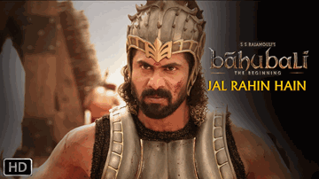 Jal Rahin Hain Lyrics - Prabhas | Rana Daggubati | Anushka Shetty | Kailash Kher