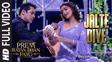 JALTE DIYE Lyrics - Salman Khan | Sonam Kapoor | Anweshaa | Harshdeep Kaur
