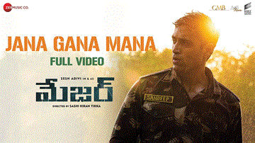 Jana Gana Mana Lyrics - Adivi Sesh | Saiee Manjrekar | Tojan Toby | Sricharan Pakala
