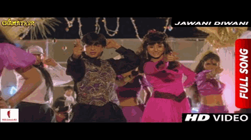 Jawani Deewani Thodi Aag Hai Lyrics - Shahrukh Khan | Naseeruddin Shah | Shammi Kapoor | Sushma Shrestha (Poornima) | Udit Narayan