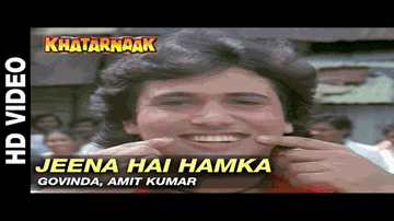 Jeena Hai Hamka Lyrics - Govinda | Amit Kumar