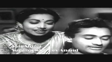 jhuum rahii jhuum rahii Kushiyon kii naav aaj Lyrics - Dev Anand | Suraiyya | Suraiya | Suraiya Jamaal Sheikh (Suraiya)