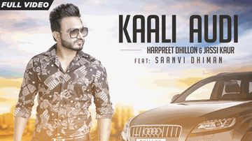 Kaali Audi (Title) Lyrics - Harpreet Dhillion | Jassi Kaur | Saanvi Dhiman