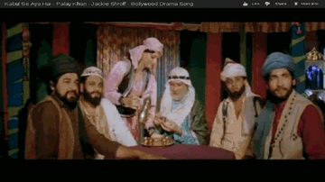 Kabul Se Aaya Hain Lyrics - Jackie Shroff | Poonam Dhillon | Farha Naaz | Kumar Sanu | Lata Mangeshkar