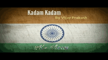 Kadam Kadam Lyrics - Vijay Prakash