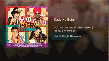 Kadd Ke Botal Lyrics - Anupam Kher | Dharmendra | Bobby Deol | Harshdeep Kaur | Rosalie Nicholson