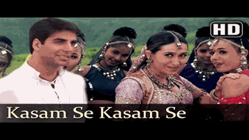 Kasam Se Lyrics - Akshay Kumar | Shilpa Shetty | Karisma Kapoor | Alka Yagnik | Udit Narayan