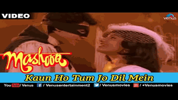 Kaun Ho Tum Jo Dil Mein Lyrics - Tabu | Ayub Khan | Raza Murad | Abhijit | Kavita Krishnamurthy