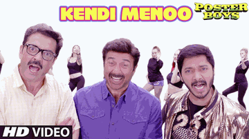 Kendi Menoo Lyrics - Bobby Deol | Shreyas Talpade | Sunny Deol | Ikka Singh | Sukriti Kakkar
