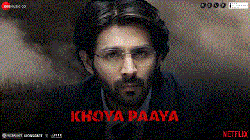 खोया पाया Khoya Paaya Lyrics - Kartik Aaryan | Mrunal Thakur | Amit Trivedi | Delraaz Bunshah