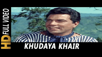 Khudaya Khair Lyrics - Dharmendra | Rajendra Nath | Asha Parekh | Mohammad Rafi