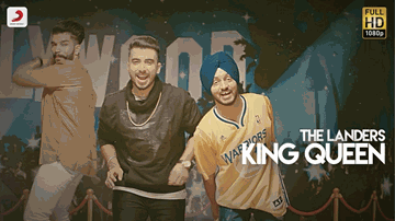 King Queen Lyrics - Landers | Kashika Patyal | Mr V Grooves | The Landers
