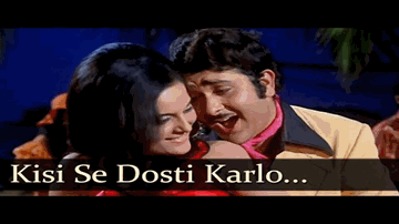 Kisi Se Dosti Karlo Lyrics - Randhir Kapoor | Aruna Irani | Tun Tun | Asha Bhosle | Kishore Kumar