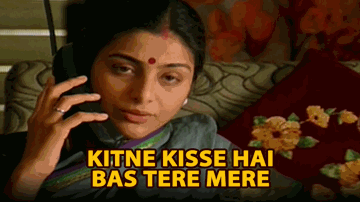 Kitne Kisse Hain Tere Mere Lyrics - Tabu | Sachin Khedekar | Mohnish Behl | Hema Sardesai