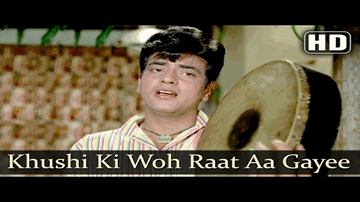 Kushii kii vo raat aa ga_ii ko_ii giit jagane do Lyrics - Sanjeev Kumar | Nanda | Jeetendra | Mukesh