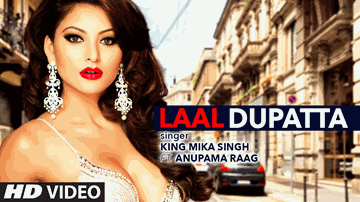 Laal Dupatta (Title) Lyrics - Urvashi Rautela | Mika Singh | Anupama Raag