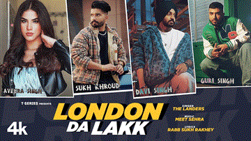 London Da Lakk Lyrics - The Landers | Punjabi Song