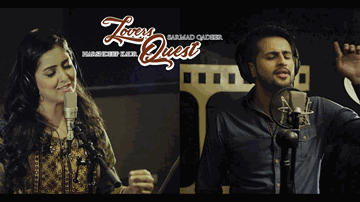 Lovers Quest Lyrics - Sarmad Qadeer | Harshdeep Kaur