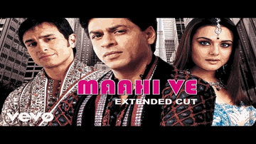 Mahee Ve Mahee Ve Lyrics - Shahrukh Khan | Saif Ali Khan | Preity Zinta | Sadhana Sargam | Shankar Mahadevan