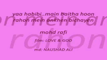 Main Baitha Hoon Raho Mein Lyrics - Pran | Sanjeev Kumar | Nimmi | Mohammed Rafi