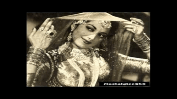 Main Raat Ko Uth Uth Roti Hoon Lyrics - Ashok Kumar | Suraiya | Cuckoo | Suraiya Jamaal Sheikh (Suraiya)