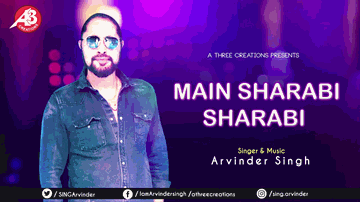 Main Sharabi Lyrics - Arvinder Singh