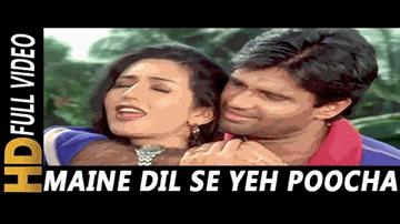 Maine Dil Se Poochha Lyrics - Gulshan Grover | Chandrashekhar | Paresh Rawal | Alka Yagnik | Udit Narayan