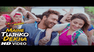 Maine Tujhko Dekha Lyrics - Ajay Devgn | Parineeti Chopra | Tabu | Neeraj Shridhar | Sukriti Kakkar