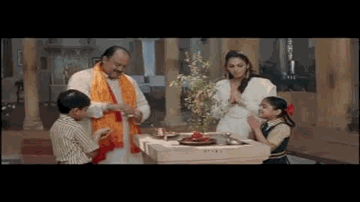 Mandir Hai Ghar Ye Hamara Lyrics - Sonu Sood | Alok Nath | Isha Koppikar | Suresh Wadkar