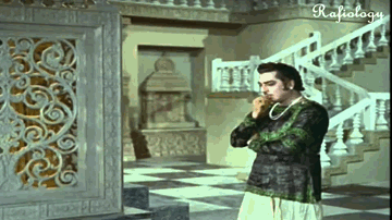 Mann Re Tu Kahe Lyrics - Ashok Kumar | Meena Kumari | Pradeep Kumar | Mohammed Rafi