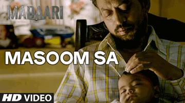 Masoom Sa Lyrics - Irrfan Khan | Jimmy Shergill | Tushar Dalvi | Sukhwinder Singh