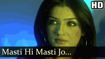 Masti Masti Lyrics - Manoj Joshi | Raveena Tandon | Govind Namdeo | Shankar Mahadevan