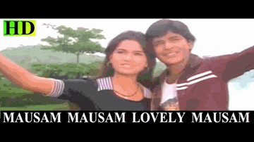 Mausam Mausam Lovely Mausam Lyrics - Padmini Kolhapure | Sushant Ray | Sulakshana Pandit | Anwar