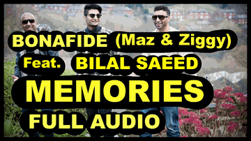 Memories (Title) Lyrics - Bilal Saeed | Bonafide | Maz