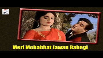merii muhabbat javaaN rahegii Lyrics - Shammi Kapoor | Shammi | Rajashri | Mohammad Rafi