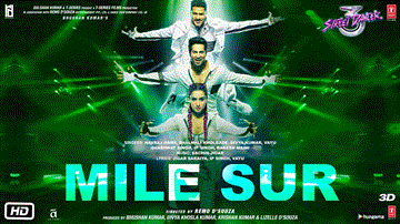 Mile Sur Lyrics - Varun Dhawan | Shraddha Kapoor | Nora Fatehi | Navraj Hans | Shalmali Kholgade