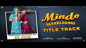 Mindo Taseeldarni (Title Song) Lyrics - Rajvir Jawanda | Isha Rikhi | Karamjit Anmol | Sandeep Thind | Punjabi Song