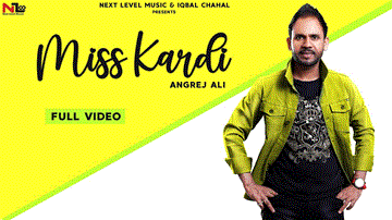 Miss Kardi Lyrics - Angrej Ali | Punjabi Song
