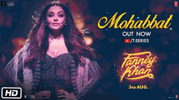 Mohabbat Lyrics - Aishwarya Rai | Anil Kapoor | Rajkummar Rao | Sunidhi Chauhan