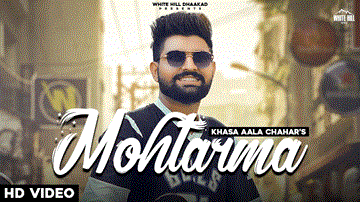 Mohtarma Lyrics - Khasa Aala Chahar