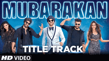 MUBARAKAN (Title Song) Lyrics - Arjun Kapoor | Athiya Shetty | Anil Kapoor | Badshah | Juggy D