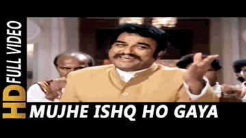 mujhe ishq ho gayaa, ishq ishq Lyrics - Saif Ali Khan | Aamir Khan | Raveena Tandon