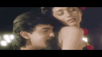 mujhe niind na aae, chain na aae Lyrics - Aamir Khan | Anupam Kher | Madhuri Dixit | Udit Narayan | Anuradha Paudwal