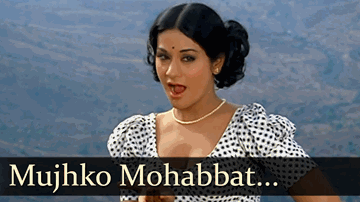 Mujhko Mohabbat Me Lyrics - Randhir Kapoor | Aruna Irani | Tun Tun | Asha Bhosle | Kishore Kumar