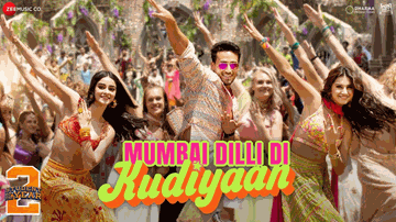 Mumbai Dilli Di Kudiyaan Lyrics - Tiger Shroff | Tara Sutaria | Ananya Pandey | Dev Negi | Payal Dev