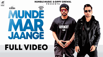 Munde Mar Jaange Lyrics - Raghveer Boli | Bohemia | Punjabi Song