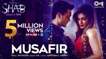 Musafir Lyrics - Raveena Tandon | Arpita Chatterjee | Ashish Bisht | K. K.