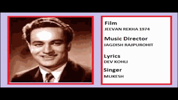 Na Apna Tha Jo Kal Guzara Lyrics - Pran | Asit Sen | Chandrashekhar | Mukesh Chand Mathur (Mukesh)