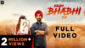 Naam Bhabhi Da Lyrics - Komal Gill | Amantej Hundal | Punjabi Song